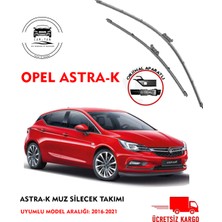 Kruger Opel Astra K (2016 Sonrası) Araca Özel Silecek Süpürge Sağ-Sol Takım 700 MM+600 mm