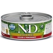 N&d Tavuklu ve Narlı Tahılsız Yetişkin Kedi Konservesi 80GR