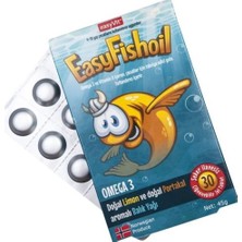 Easyvit EasyFishoil Omega 3 Ve D Vitamini 30 Tablet - Balık Yağı