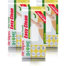 Mr. Wipes Çok Amaçlı Yüzey Temizleme Mendili 'limon-40 Yaprak 3'lü Set