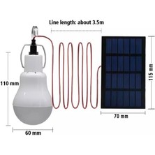 Ye Duo Güneş Enerjili Lamba (Yurt Dışından)