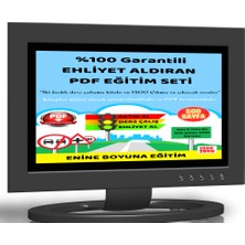 Enine Boyuna Eğitim %100 Garantili Ehliyet Aldıran PDF Eğitim Seti