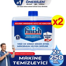 Finish Makine Temizleyici 250 ml x 2'li Set