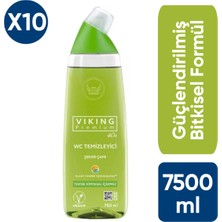 Viking Premium Vegan Wc Temizleyici Şeker Çamı 750 ml X10 Adet