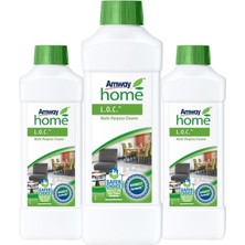 Amway Home L.o.c 3 Adet - 1  lt (Çok Amaçlı Genel Temizleyici)
