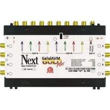 Next Ye-10/8 Hybrid Sonlu ve Kaskatlı Bir Arada Gold Plus Multiswitch Uydu Santrali 130035