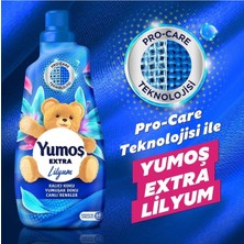 Yumoş Extra Lilyum Konsantre Çamaşır Yumuşatıcı 1440 ml 60 Yıkama X2