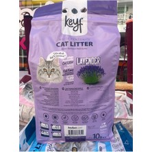 Keyf Lavanta Kokulu Bentonit Kedi Kumu 10 Lt