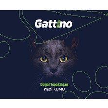 Gattino Bebek Pudralı Topaklaşan Doğal Bentonit Kedi Kumu 10 L x 2 Adet