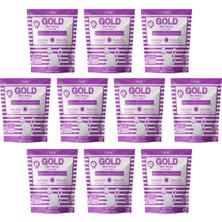 Freshy Gold Silika Kristal Kedi Kumu - 10 Aylık Set - Kalın Taneli