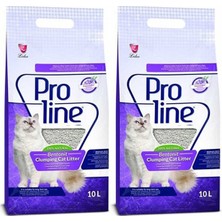 Pro Line Kedi Kumu Lavanta Kokulu 10 Litre (2 Adet)