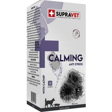 Supravet Kedi ve Köpekler Için Sakinleştirici Calming Tablet + Vitamin D ( 75 Tablet )