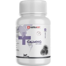 Supravet Kedi ve Köpekler Için Sakinleştirici Calming Tablet + Vitamin D ( 75 Tablet )