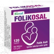 Biosal Folik Asit 400 Mcg 120 Tablet