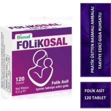 Biosal Folik Asit 400 Mcg 120 Tablet