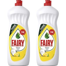 Fairy Faıry Sıvı Bulaşık Deterjanı Limon 650 ml x 2 Adet