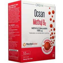 Ocean Ocean Methyl B12 1000 Mg 10 Ml Dilaltı Sprey / 66 Doz
