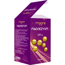 Moore For Me Magnezyum Içeren Takviye Edici Gıda 60 Kapsül