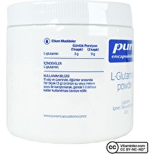 Pure Encapsulations L-Glutamine Powder 227 Gr