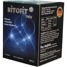 Böhm Kitofit Trio (Kitosan, L-Karnitin, Krom Pikolinat) 60 Kapsül ( Diyet Detox  )