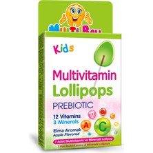 Multi Ball Kids Multivitamin Lollipop + Prebıotıc