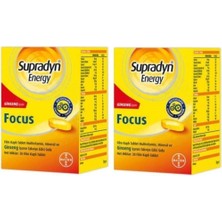 Supradyn Energy Focus 30 Tablet 2 Adet