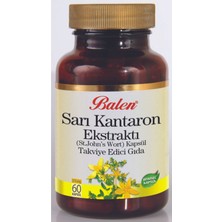 Balen Johns Wort Ekstraktı Sarı Kantaron Kapsül 60 Kapsül