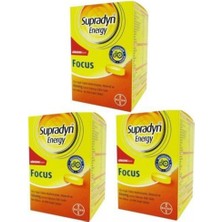 Supradyn Energy Focus 30 Tablet 3 Kutu