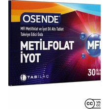 Osende Mfi Metilfolat Iyot 30 Dil Altı Let - Çilek-Nane