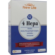 New Life 4 Hepa 30 Yumuşak Kapsül