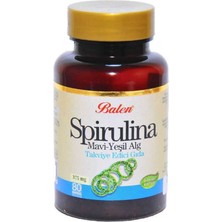 Balen Spirulina Kapsül 375 Mg*80