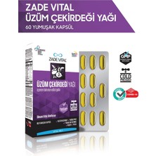 Zade Vital Üzüm Çekirdeği Yağı Blister 60 Kapsül