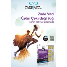 Zade Vital Üzüm Çekirdeği Yağı Blister 60 Kapsül