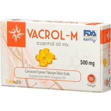 Carmed Vacrol M 500 Mg 30 Softgel - Karvakrol Içeren Takviye Edici Gıda