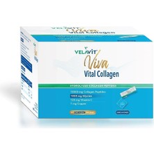 Velavit Viva Vital Collagen 30 Toz Saşe 10.000 Mg, Ekstra Glisinli Kollajen