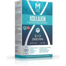 Zade Vital Marine Collagen Hyaluronic Acid 40 Bitkisel Sert Kapsül