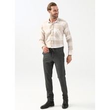 Süvari Normal Bel Normal Paça Slim Fit Antrasit Erkek Pantolon PN2020500523