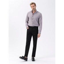 Süvari Normal Bel Normal Paça Slim Fit Siyah Erkek Pantolon PN1014100161