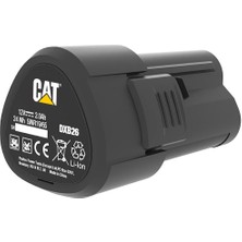 Cat DXB26 12VOLT 2.0AH. Li-Ion Yedek Akü