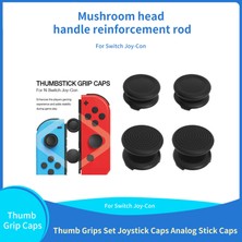 Yummysd 4 Adet Analog Çubuk Sapları Yıkanabilir Tam Koruma Anahtarı Denetleyici Thumbstick (Yurt Dışından)