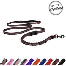 Ezydog Zero Shock Gezdirme Tasma Kayış 120 cm Kahverengi