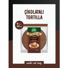 Aly Çikolatalı Tortilla Lavaş 25 cm 6'lı Paket 420g