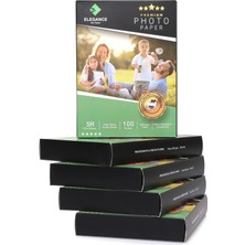 Elegance 5r 13X18 cm Parlak / Gloss 260GSM 500ADET Fotoğraf Kağıdı 5li