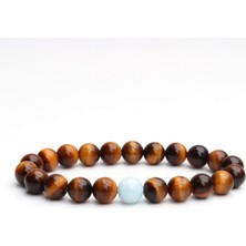 Padore Accessory Unisex - Padore Kaplan Gözü Doğal Taş Bileklik