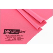 Mikromax Mikrofiber Cam ve Temizlik Bezi Mikrotex 40X50 cm (3 Adet) Mavi Pembe Yeşil