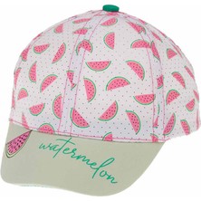 Miniko Kids Kitti 1100-08 Kız Çocuk Yazlık Şapka 1-4 Yaş