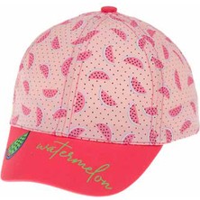 Miniko Kids Kitti 1100-08 Kız Çocuk Yazlık Şapka 1-4 Yaş