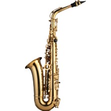 Silver SAS-190 Debut Serisi Gold Finish Alto Saksafon