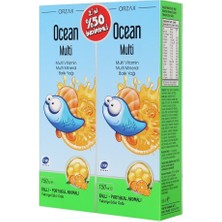 Ocean Multi Şurup Ballı Portakal Aromalı Balık Yağı 2. Si 50