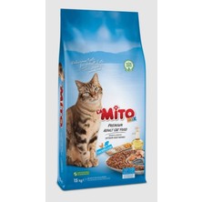 Teknopars Mito Mix Yetişkin Kedi Maması 15 kg